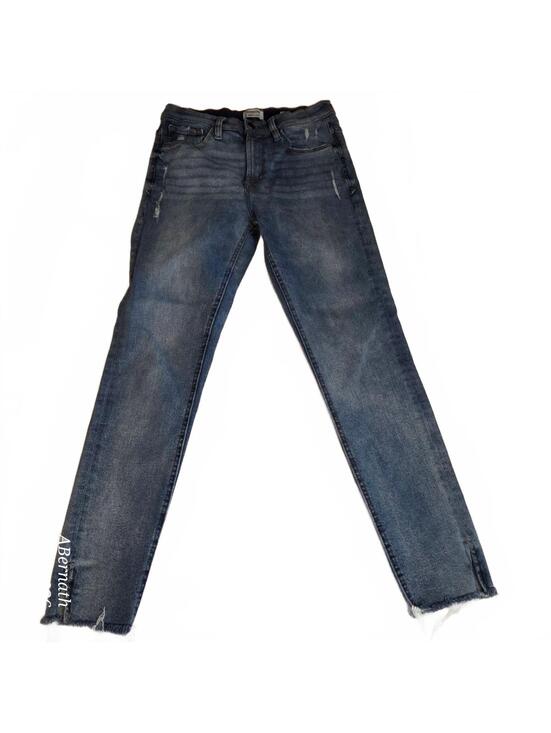kenzie Denim - Kensie Vintage Luxe High Rise Skinny Raw Hem Ankle Denim size 26